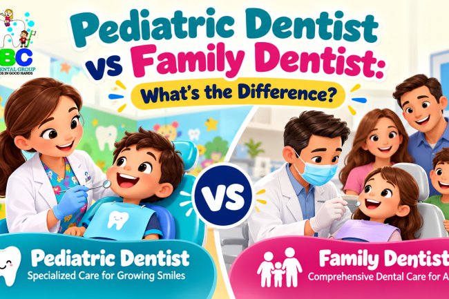Pediatric Dentist vs Family Dentist: What's the Difference?